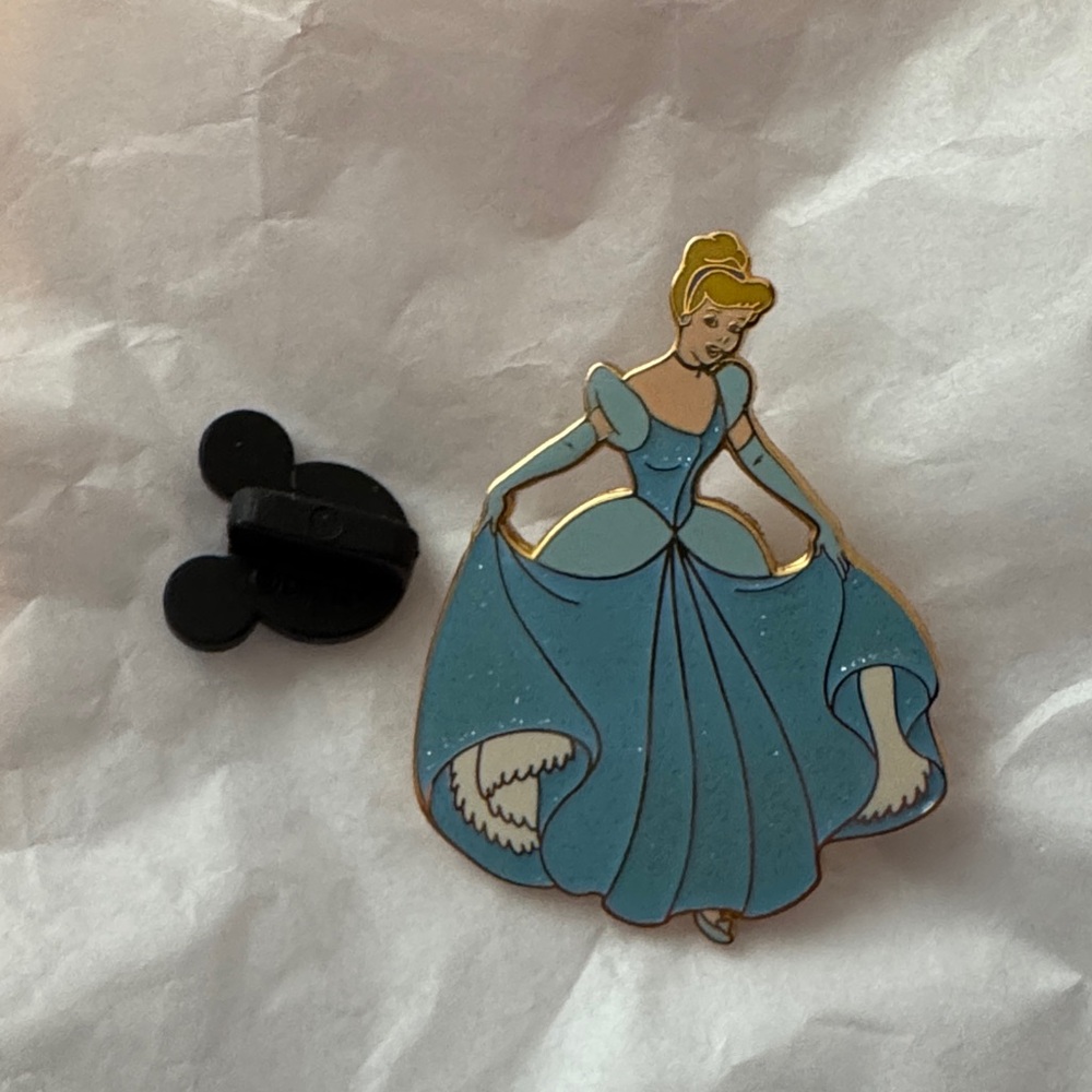 Disney Cinderella Blue Enamel Pin